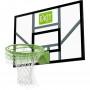 Баскетбольный щит Exit Galaxy Green с кольцом с амортизацией