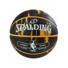Баскетбольный мяч Spalding NBA Marble Outdoor Black/Orange/Green Размер 7