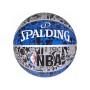 Баскетбольний м'яч Spalding NBA Graffiti Outdoor Grey/Blue Розмір 7