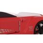 Детская кровать машина Porsche 190 x 90 см, красная