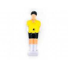 Футболист для настольного футбола Artmann 12,7 мм желто-чёрный