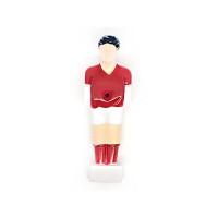 Футболист для настольного футбола Artmann 12,7 мм красно-белый