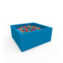Сухий басейн з кульками Kidigo "Lucky" Blue Квадратний