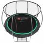 Батут Hop-Sport Premium Black/Green 366 см c внутренней сеткой и лестницей