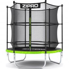 Батут Zipro Jump Pro 183 см з внутрішньою сіткою та драбинкою