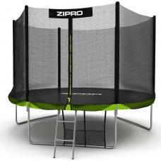 Батут Zipro Jump Pro 312 см с внешней сеткой и лестницей
