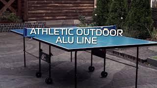 Всепогодний тенісний стіл GSI-Sport Athletic Outdoor Alu Line