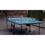 Всепогодний тенісний стіл GSI-Sport Athletic Outdoor Alu Line Blue