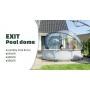 Бассейн Exit Lime 360x76 см с фильтром-насосом и куполом